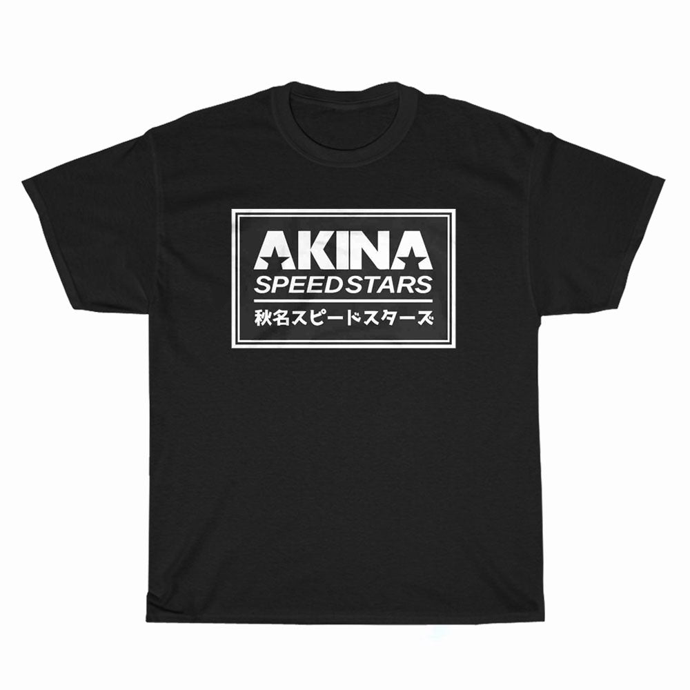 Akina Speed Stars Logo Unisex Men's T Shirt Size S to 3XL