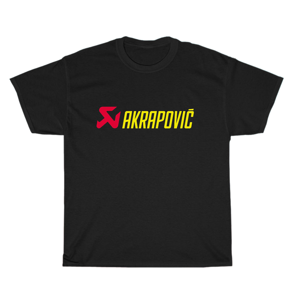 Akrapovic Racing Logo Men's Unisex T Shirt S to 3XL