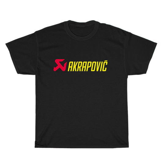 Akrapovic Racing Logo Men's Unisex T Shirt S to 3XL
