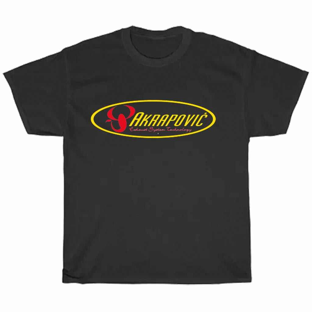 Akrapovic Exhaust Racing logo Men's Unisex T Shirt Size S to 3XL