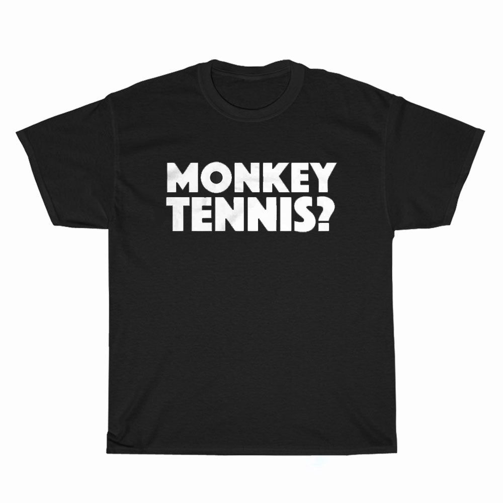 Alan Partridge Monkey Tennis Logo Unisex Men's T Shirt Size S to 3XL