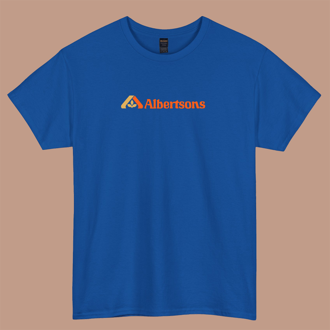 Albertsons Logo short sleeve t shirt size S-3XL -P