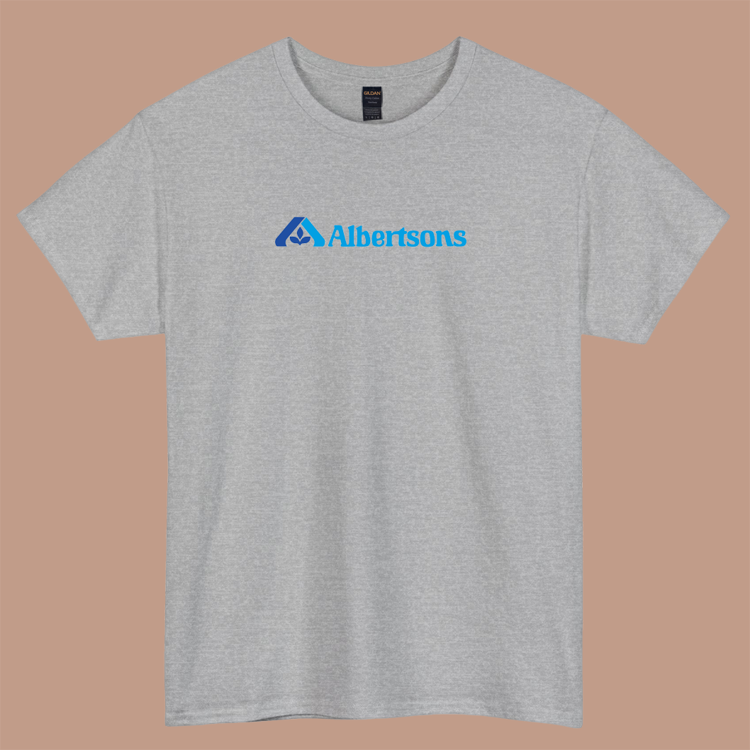 Albertsons Logo short sleeve t shirt size S-3XL -P