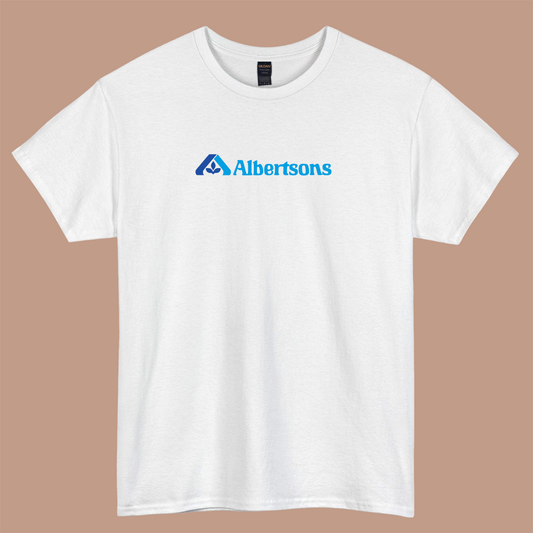 Albertsons Logo short sleeve t shirt size S-3XL -P