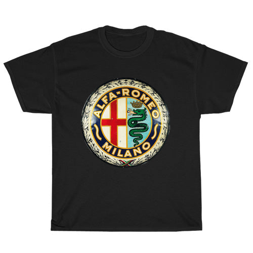Alfa Romeo Logo Men Shirt t shirt size S to 3XL