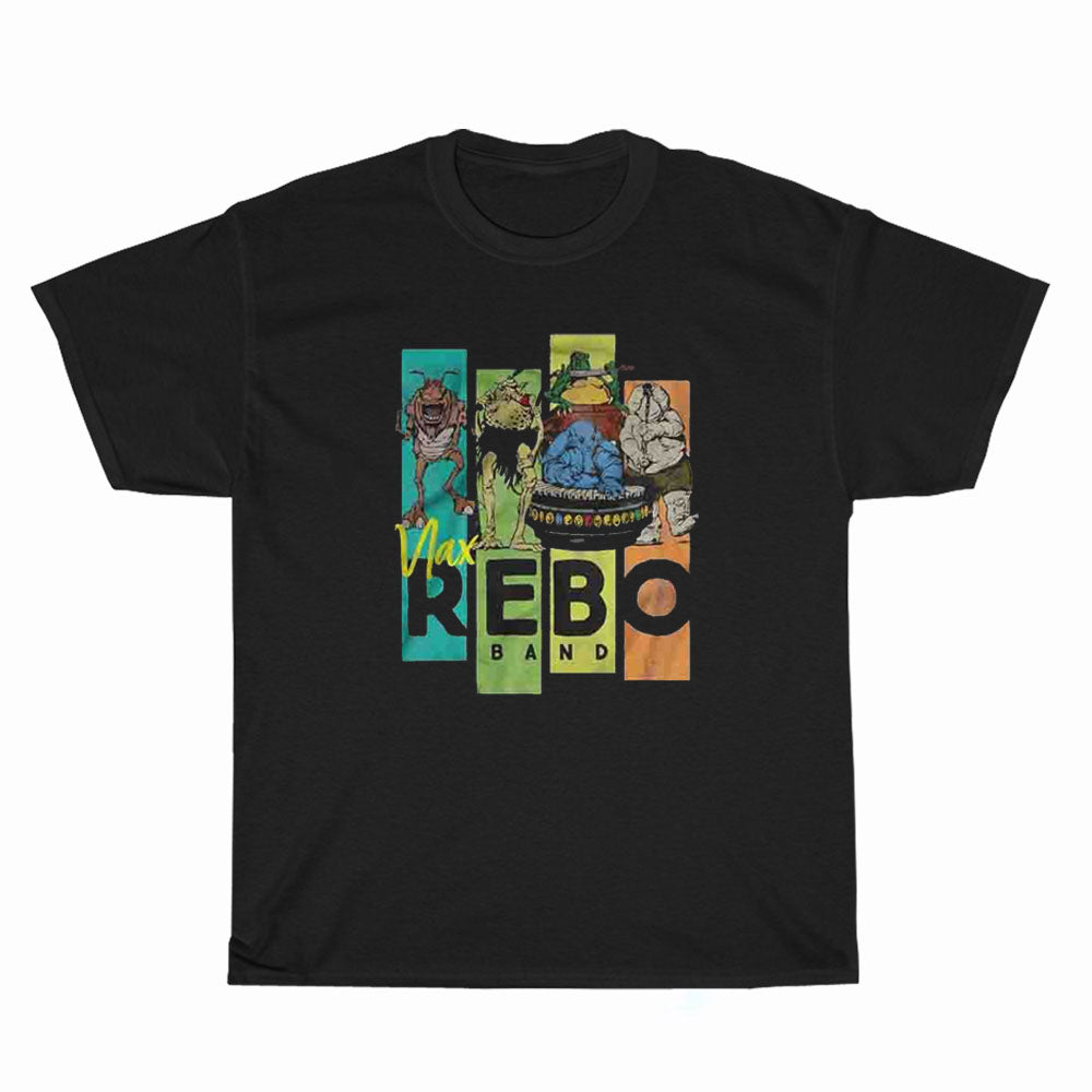 Aliens Max Rebo Band Vintage Logo Unisex Men's T Shirt Size S to 3XL