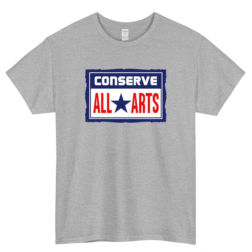 All Arts Conserve Mens Unisex Short Sleeve T-Shirt Size S-3XL - P