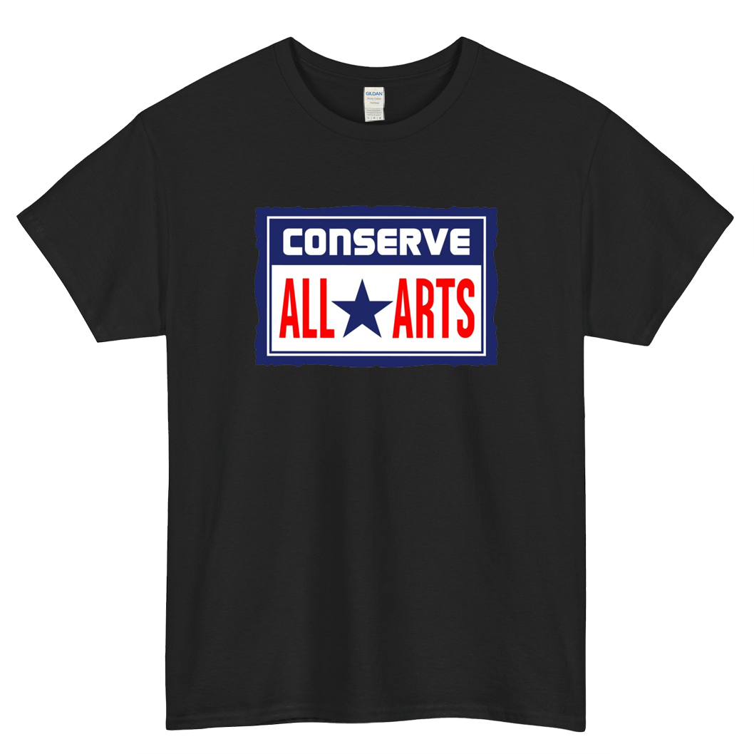 All Arts Conserve Mens Unisex Short Sleeve T-Shirt Size S-3XL - P