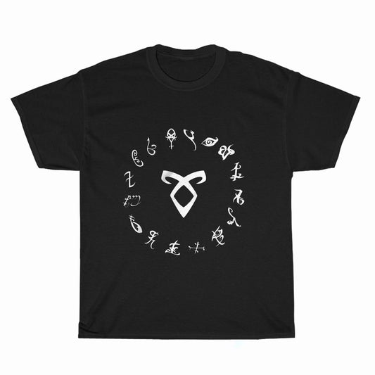 All Runes Symbol Shadowhunters Logo Unisex Men's T Shirt Size S to 3XL