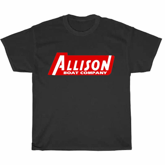Allison Boat Company logo Men's Unisex T Shirt Size S to 3XL