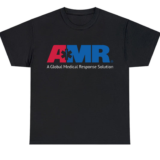 American Medical Response Logo Men's Unisex T Shirt Size S to 3XL