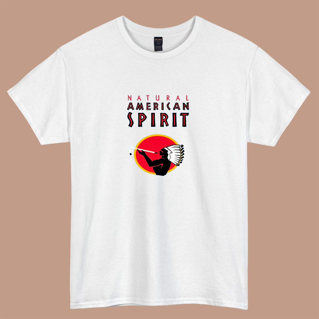 American Spirit Logo short sleeve t shirt SIZE S-3XL-P
