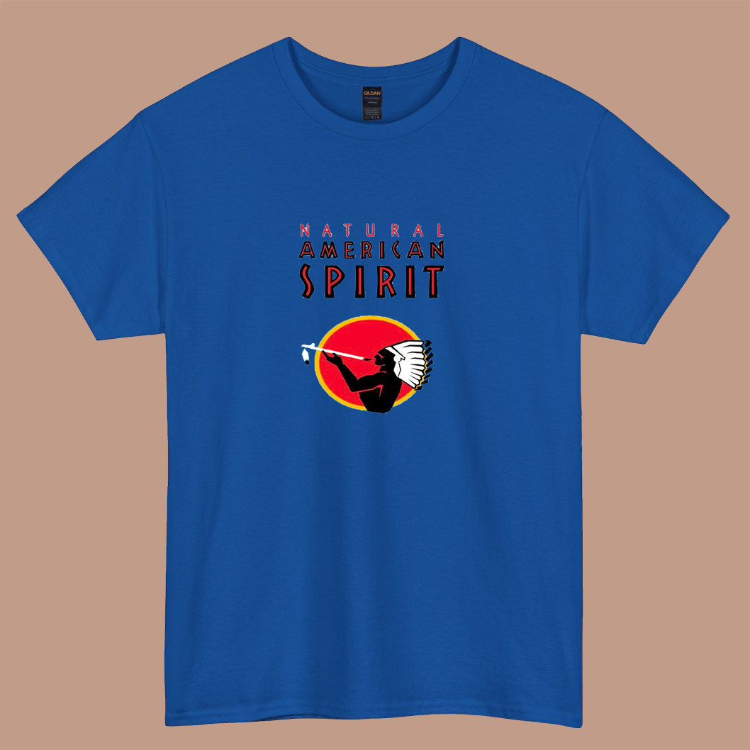 American Spirit Logo short sleeve t shirt SIZE S-3XL-P