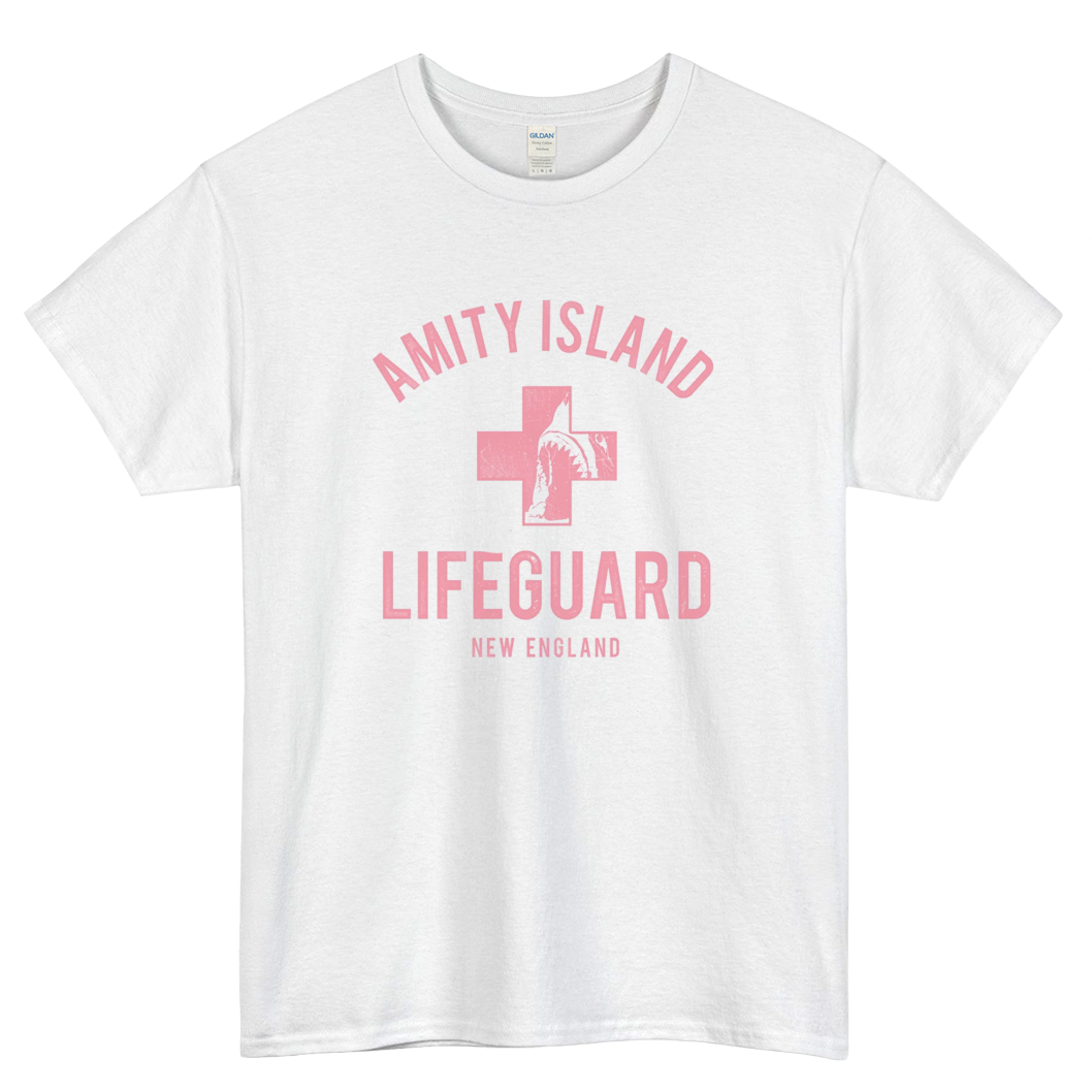 Amity Island Lifeguard Mens Unisex Short Sleeve T-Shirt Size S-3XL - P