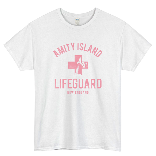 Amity Island Lifeguard Mens Unisex Short Sleeve T-Shirt Size S-3XL - P