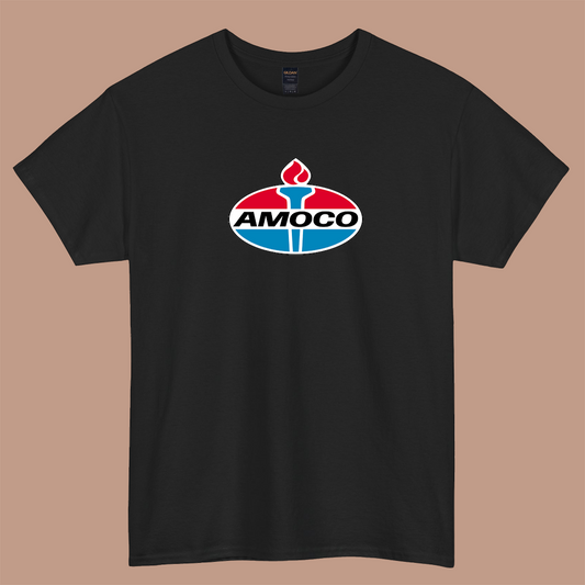 Amoco Oil Logo short slevee t shirt Size S-3XL -P