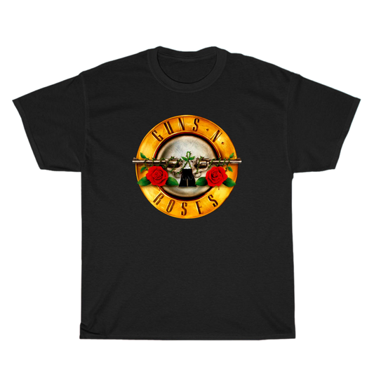 Amplified Guns N Roses Drum logo Men's Unisex T Shirt S to 3XL