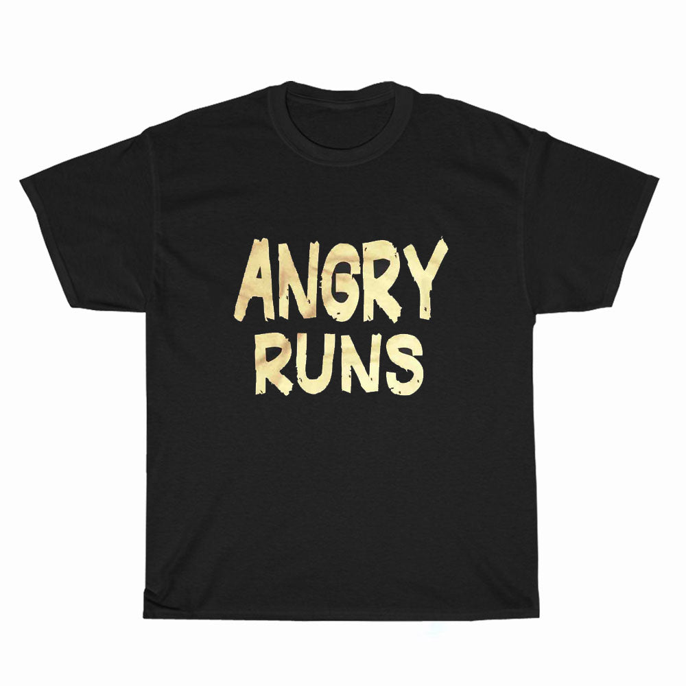 Angry Runs Logo Unisex Men's T Shirt Size S to 3XL