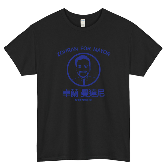 Anime style Zohran for NYC Mens Unisex Short Sleeve T-Shirt Size S-3XL - P