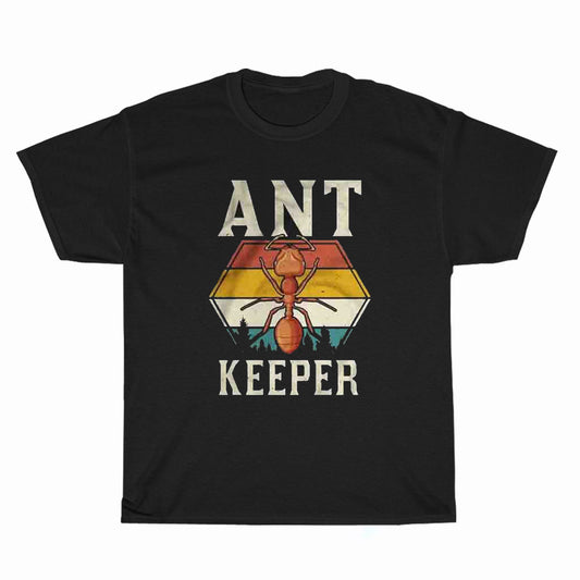 Ant Keeping Funny Entimology Logo Unisex Men's T Shirt Size S to 3XL
