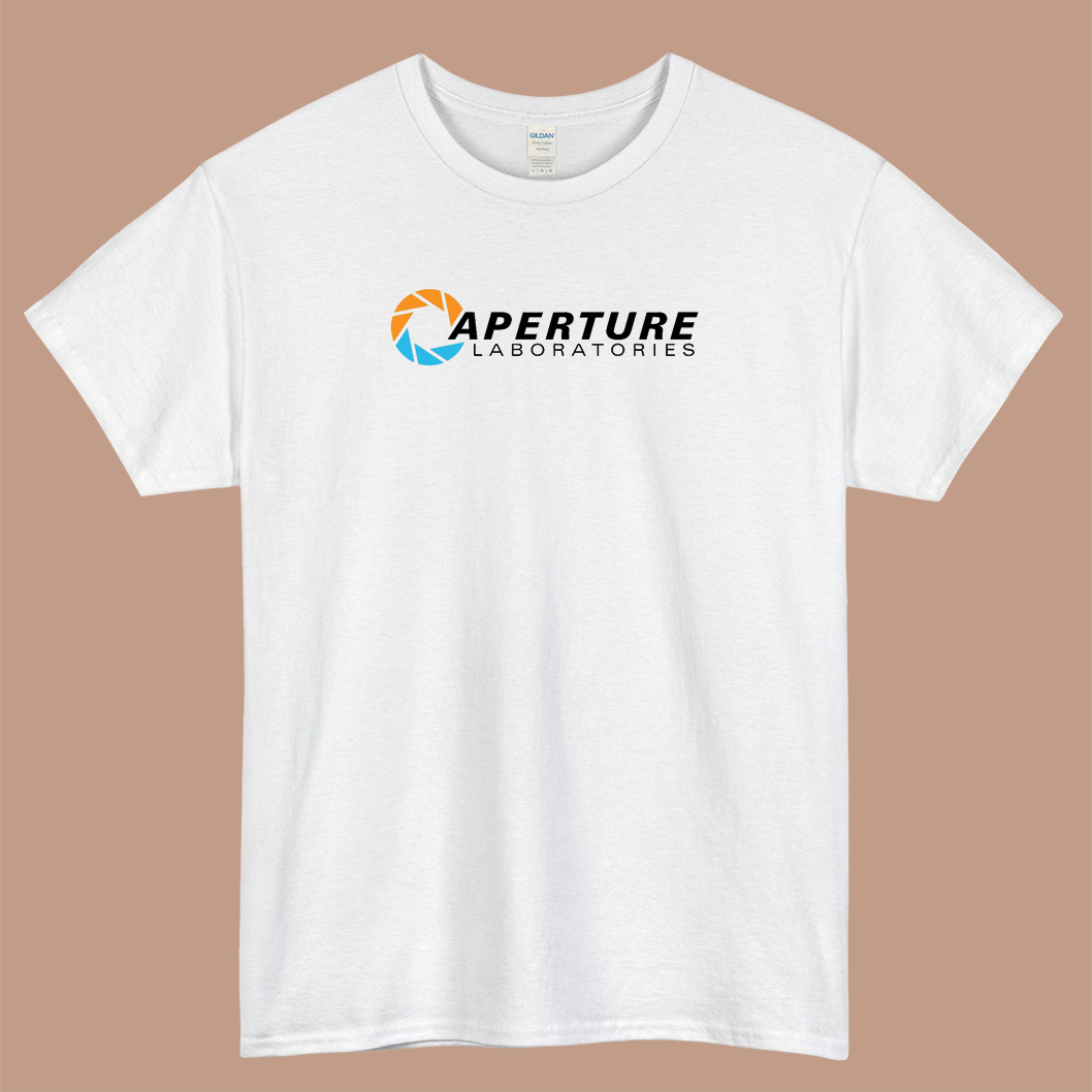 Aperture Science Laboratories Logo Mens Unisex Short Sleeve T-Shirt Size S-3XL - P