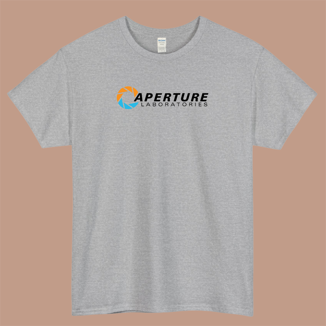 Aperture Science Laboratories Logo Mens Unisex Short Sleeve T-Shirt Size S-3XL - P
