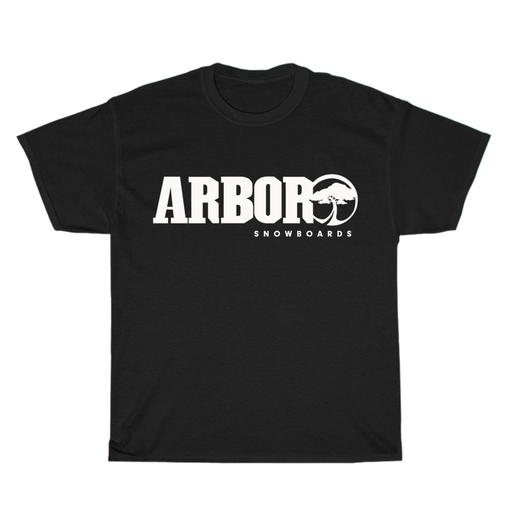 Arbor Snowboard logo Men's Unisex T Shirt S to 3XL