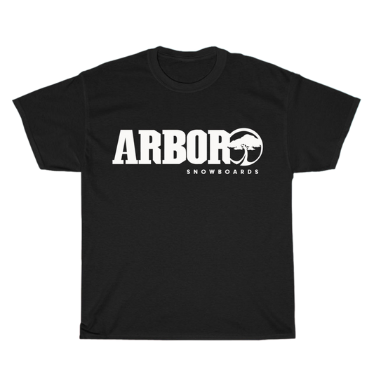 Arbor Snowboard logo Men's Unisex T Shirt S to 3XL