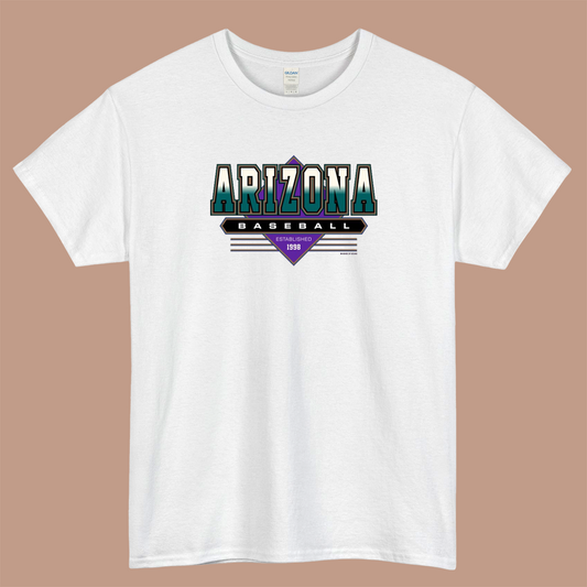 Arizona Diamondbacks Baseball Logo Mens Unisex Short Sleeve T-Shirt Size S-3XL - P