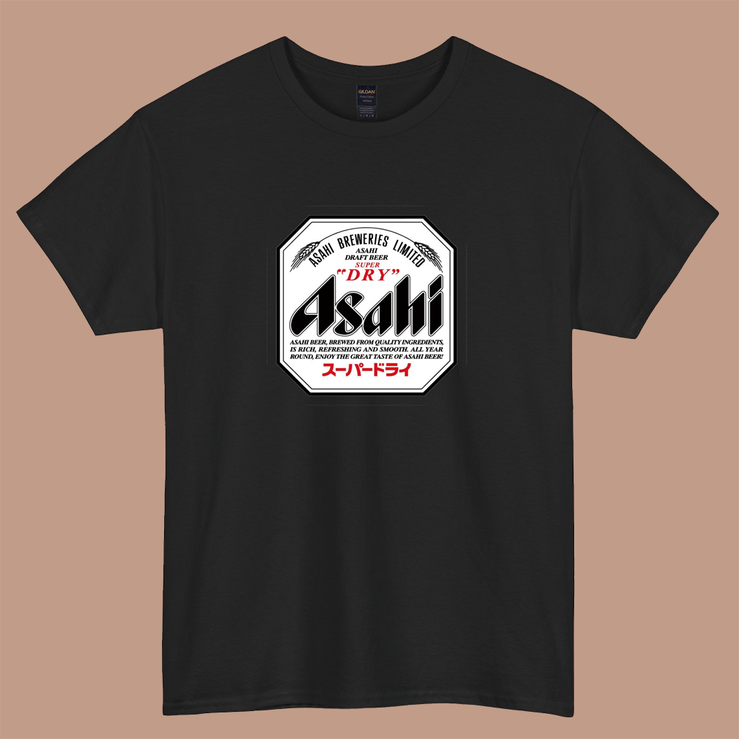 Asahi Super Dry - Japanese Beer Logo short sleeve t shirt S-3XL- P