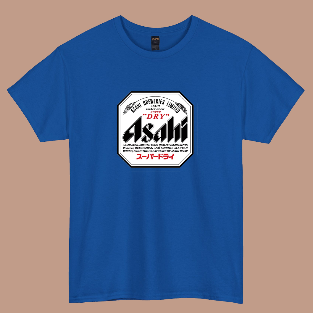 Asahi Super Dry - Japanese Beer Logo short sleeve t shirt S-3XL- P