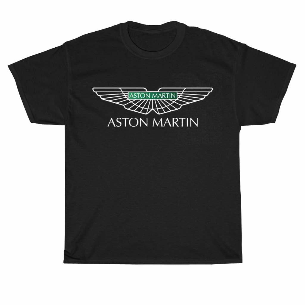 Aston Martin Car Logo Men's Unisex T Shirt Size S to 3XL