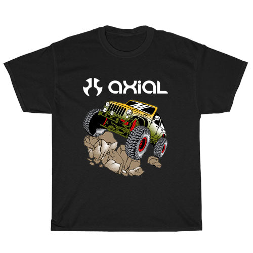 Axial Racing RC Car Logo Unisex Men's T Shirt Size S to 3XL