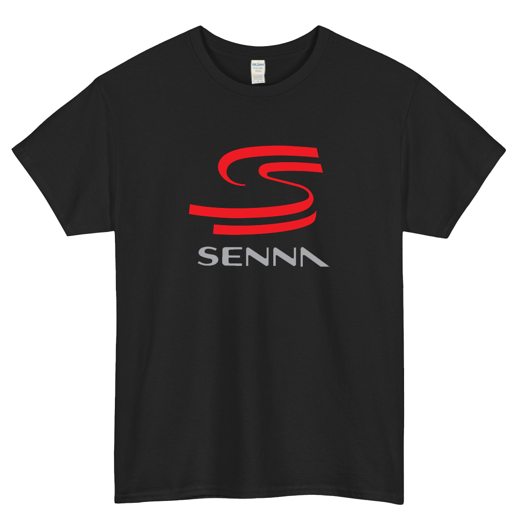 Ayrton Senna Short Sleeve T-Shirt Size S-3XL -P