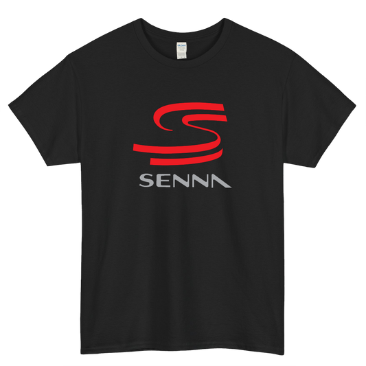 Ayrton Senna Short Sleeve T-Shirt Size S-3XL -P