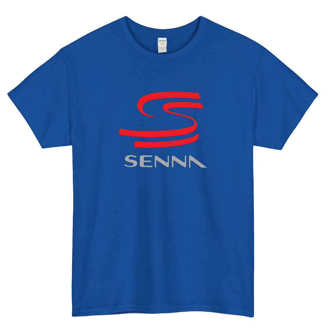 Ayrton Senna Short Sleeve T-Shirt Size S-3XL -P