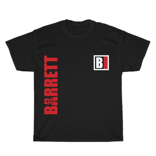 BARRETT Ammunition Guns Firearms Logo Men's Unisex T Shirt Size S to 3XL