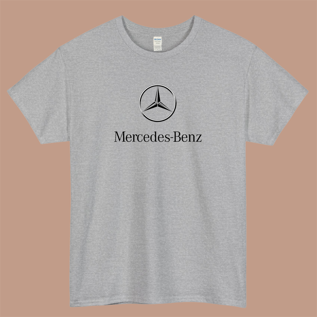 BENZ Car Brand Logo Mens Unisex Short Sleeve T-Shirt Size S-3XL