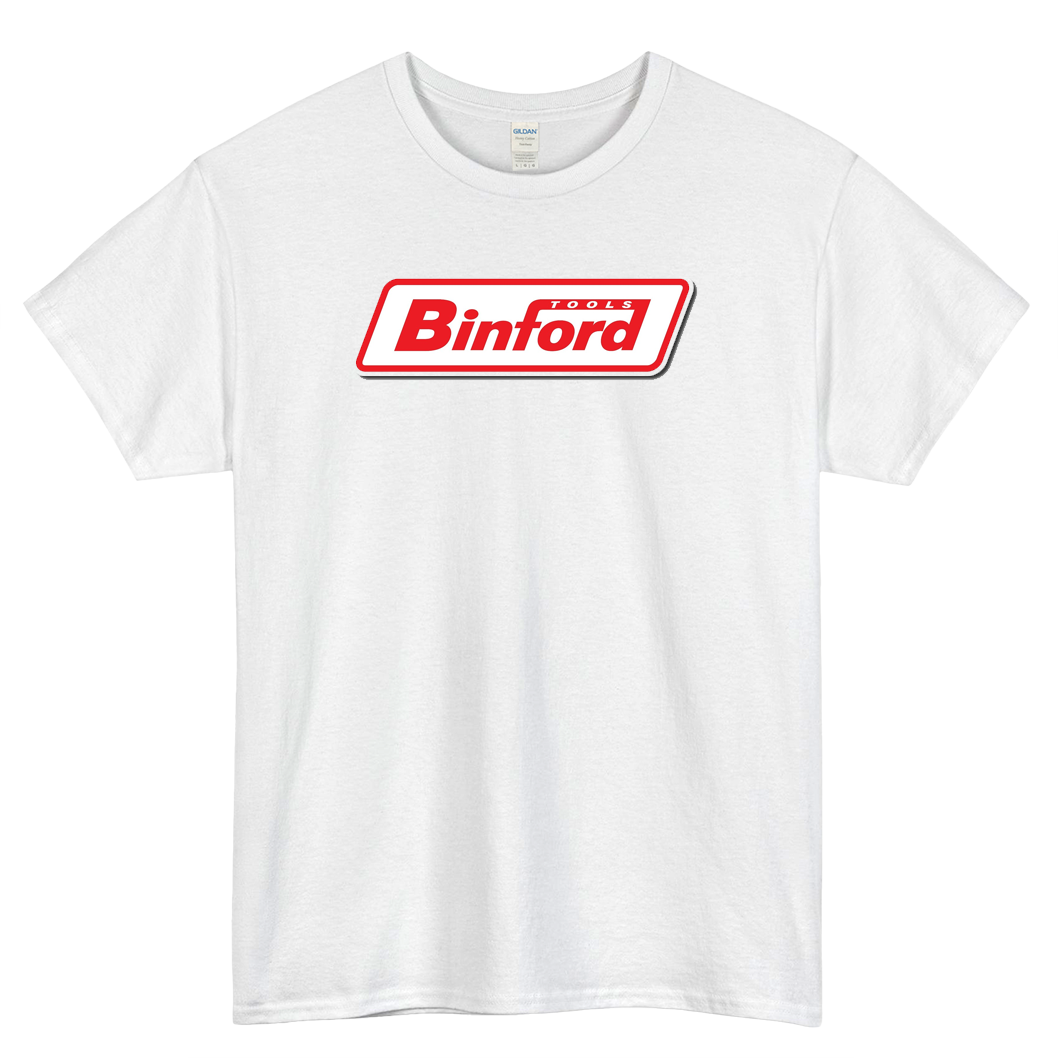 BINFORD TOOLS logo SHORT SLEEVE T SHIRT -P