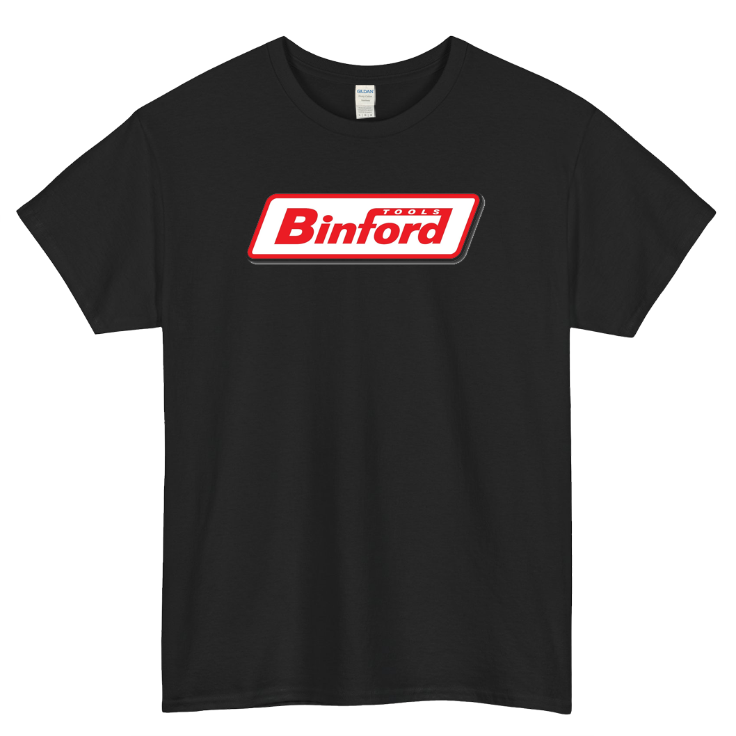 BINFORD TOOLS logo SHORT SLEEVE T SHIRT -P