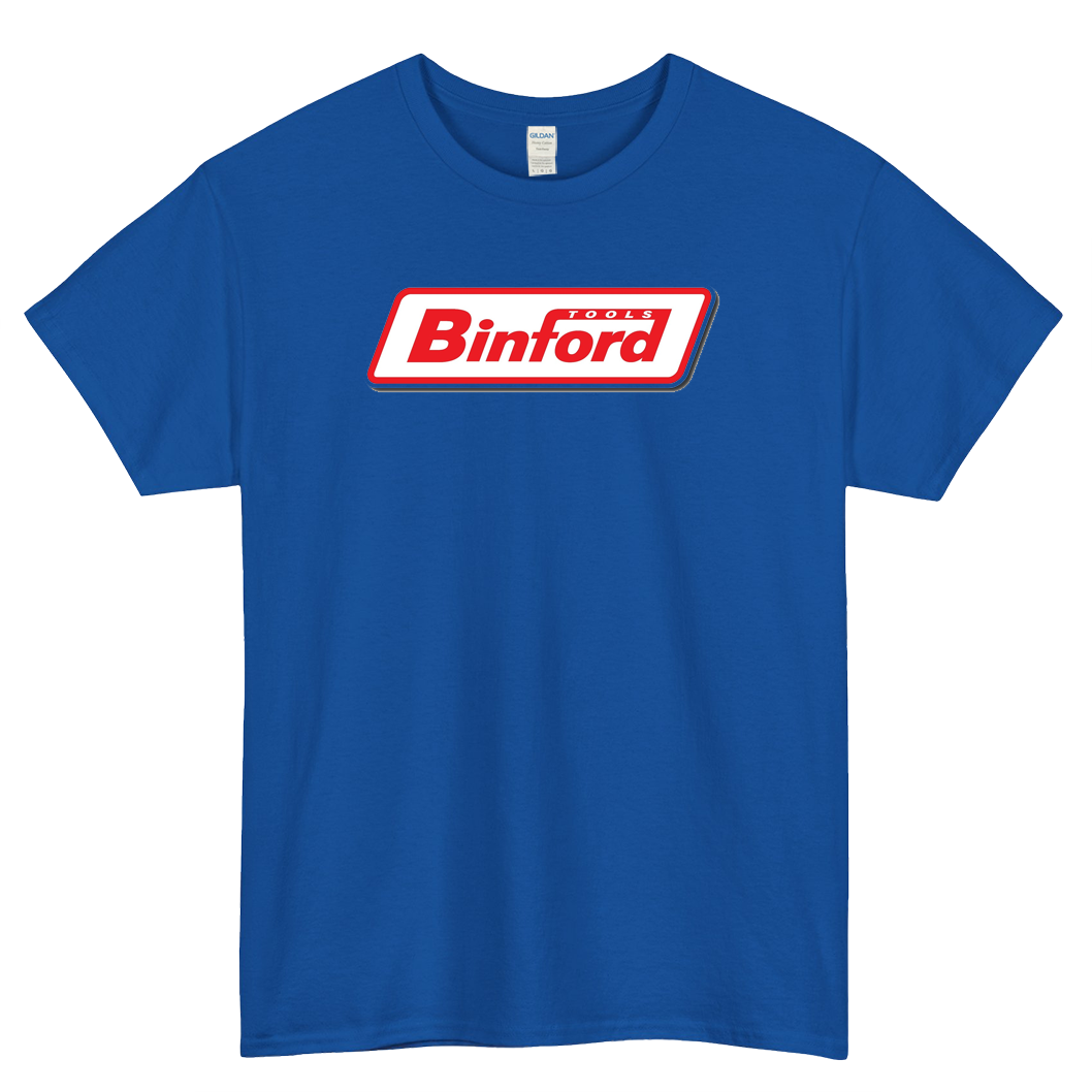 BINFORD TOOLS logo SHORT SLEEVE T SHIRT -P