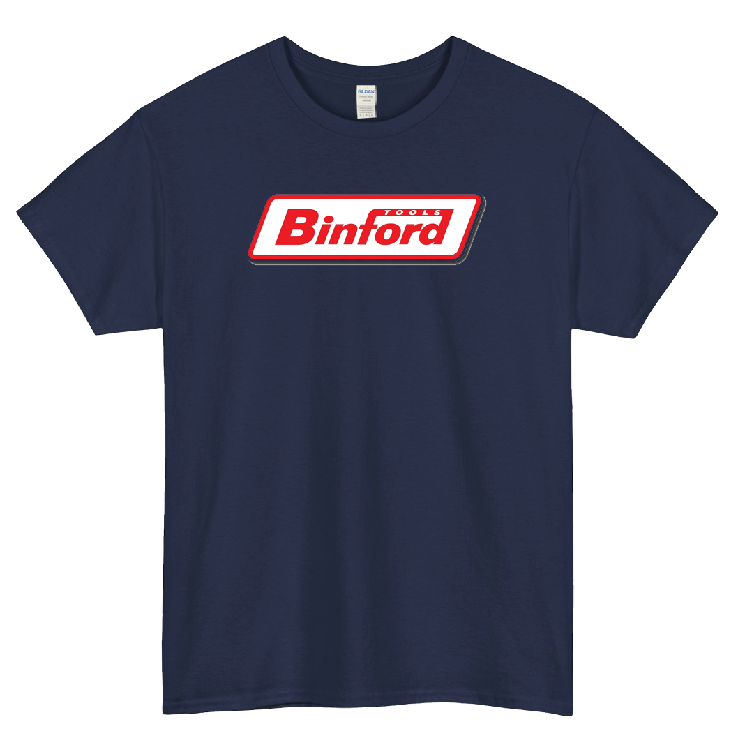 BINFORD TOOLS logo SHORT SLEEVE T SHIRT -P