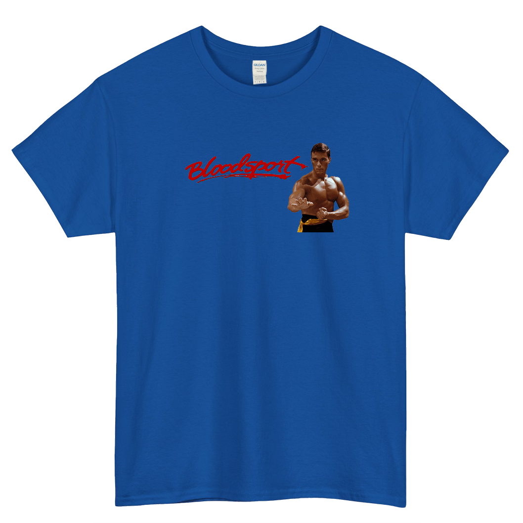 BOLO YEUNG Bloodsport Movie LOGO SHORT SLEEVE T SHIRT -P