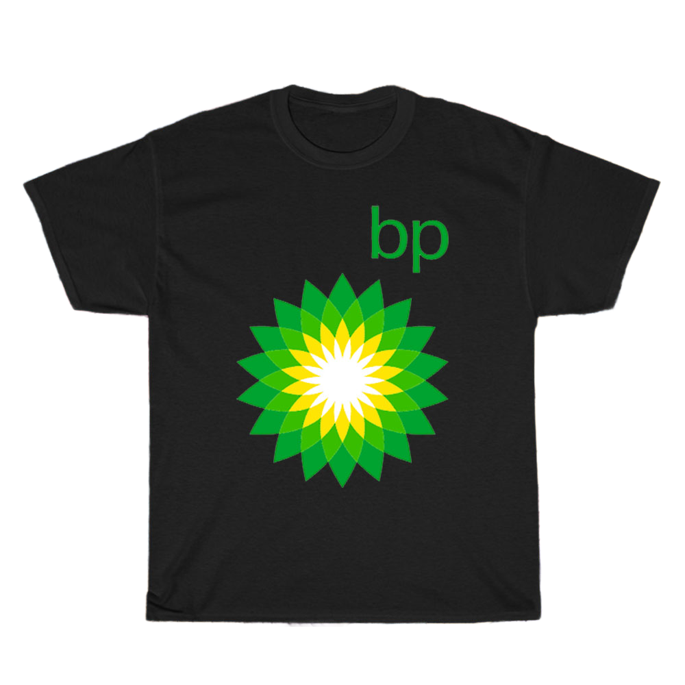 BP British Petroleum Oil logo Men's Unisex T Shirt Size S to 3XL