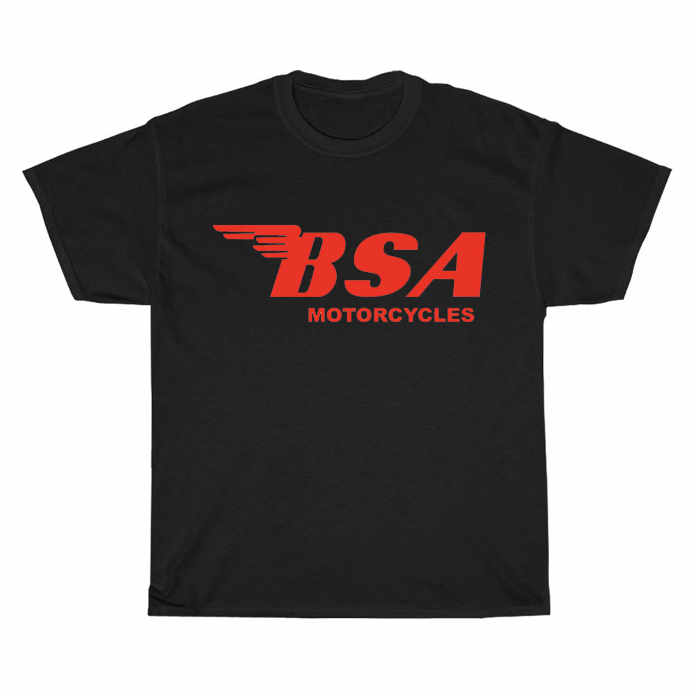 BSA Motorcycles Logo Men's Unisex T Shirt Size S to 3XL