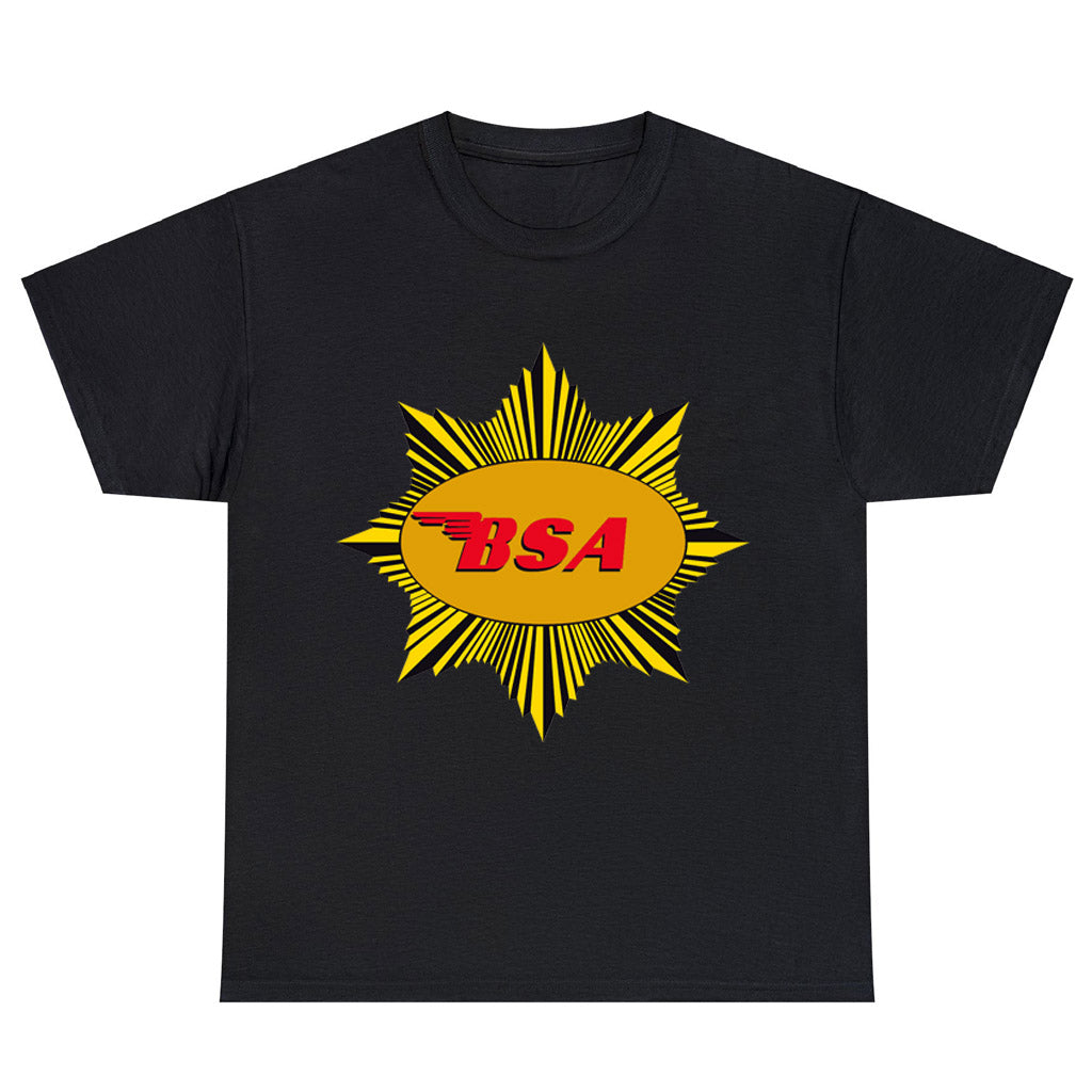 BSA Motorcycles Logo Unisex Men's T Shirt Size S to 3XL