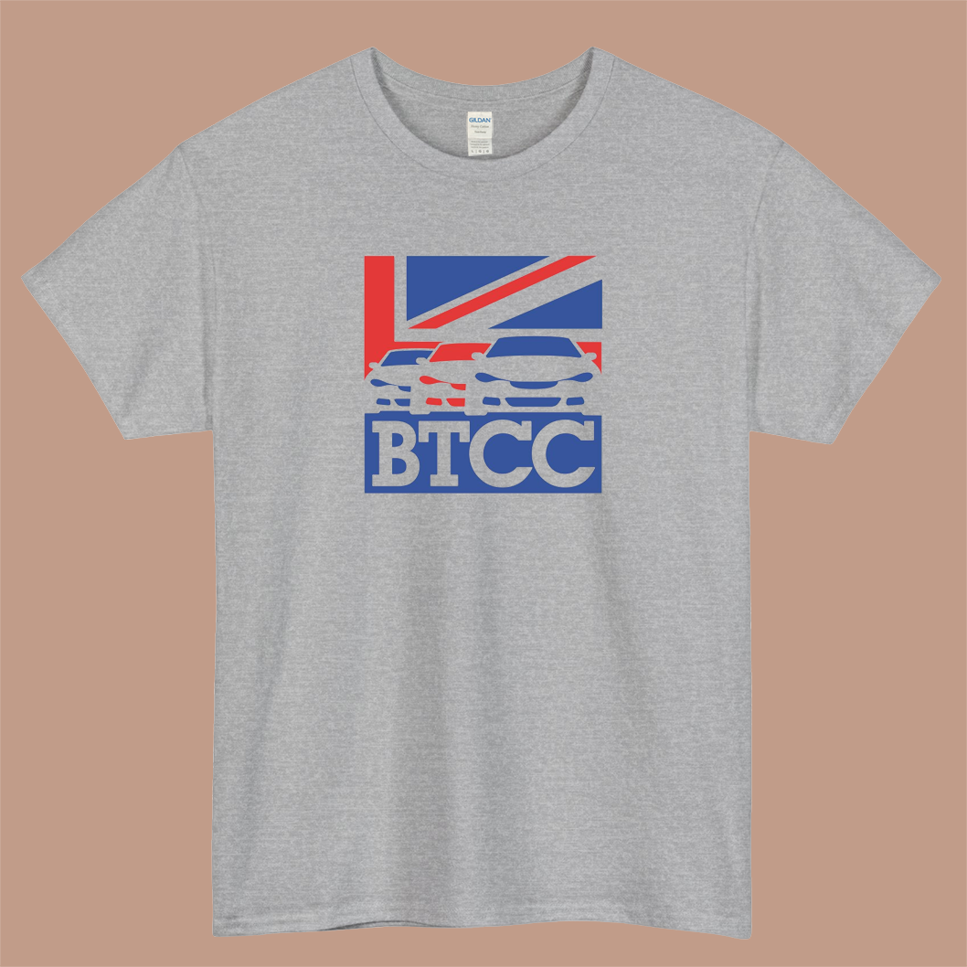 BTCC Logo Mens Unisex Short Sleeve T-Shirt Size S-3XL - P