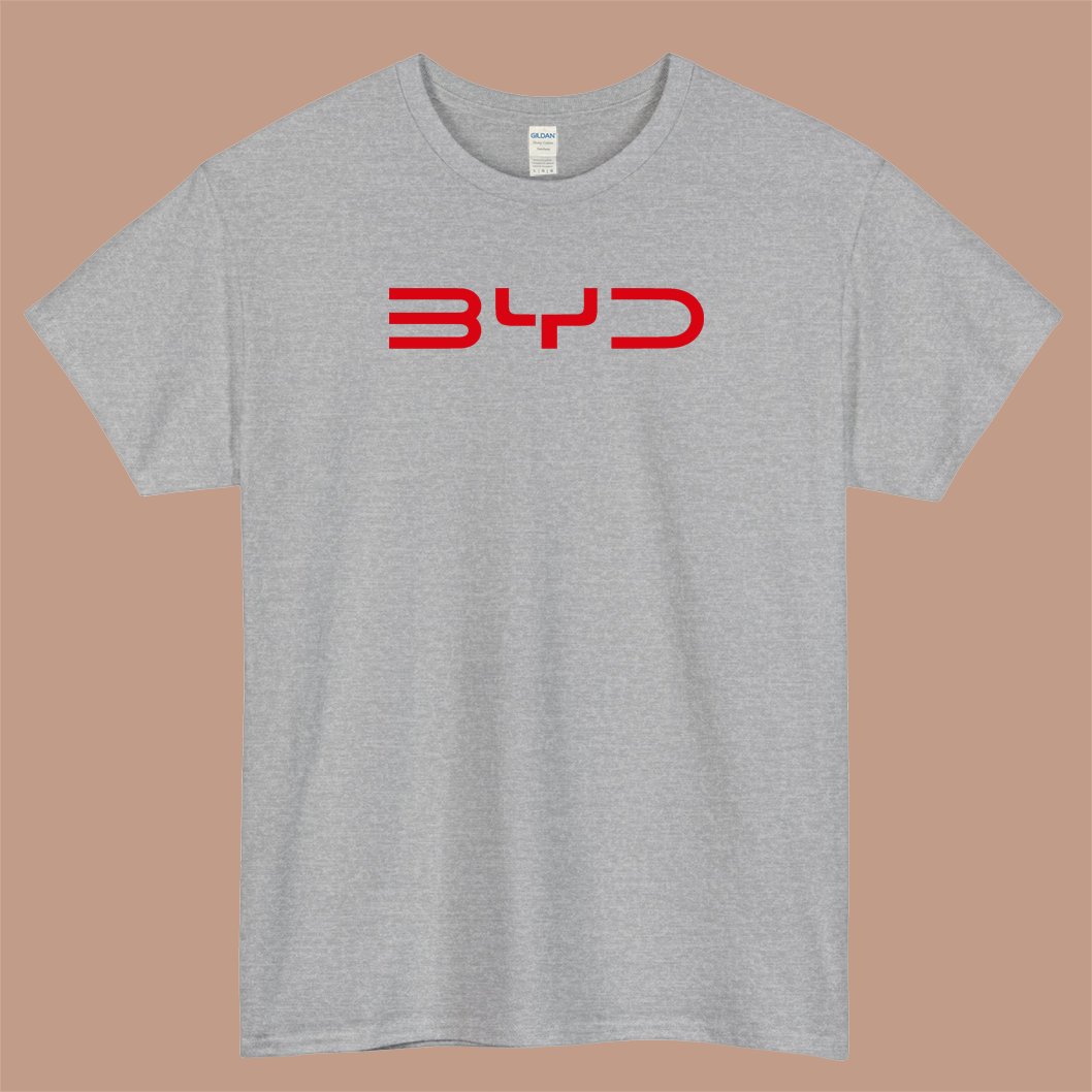 BYD Auto Logo Mens Unisex Short Sleeve T-Shirt Size S-3XL
