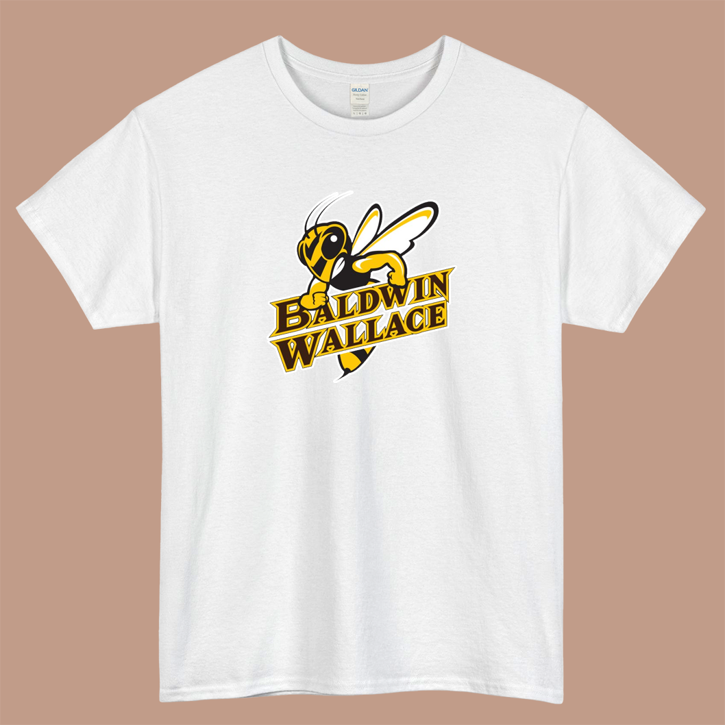 Baldwin Wallace Logo Mens Unisex Short Sleeve T-Shirt Size S-3XL - P