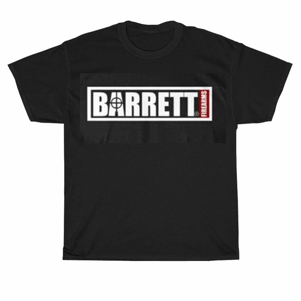 Barrett Sniper Rifle Firearms Logo Men's Unisex T Shirt Size S to 3XL